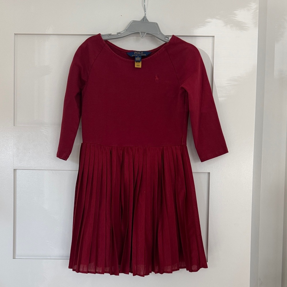 EUC Polo by Ralph Lauren Kids Dark Res Dress size 6